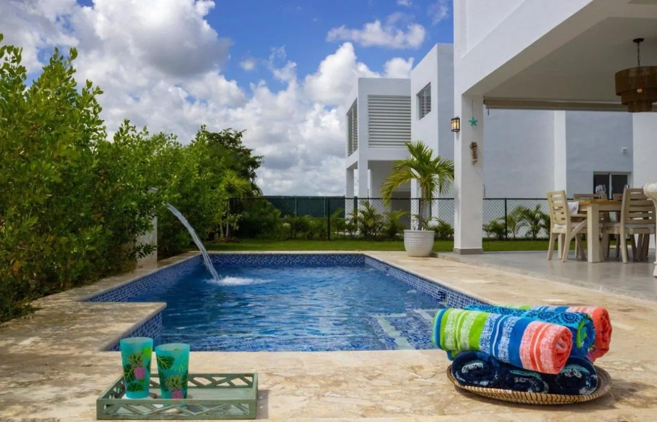 Dream Villa With Pool & Garden View In Vista Cana Punta Cana Semesterbostad