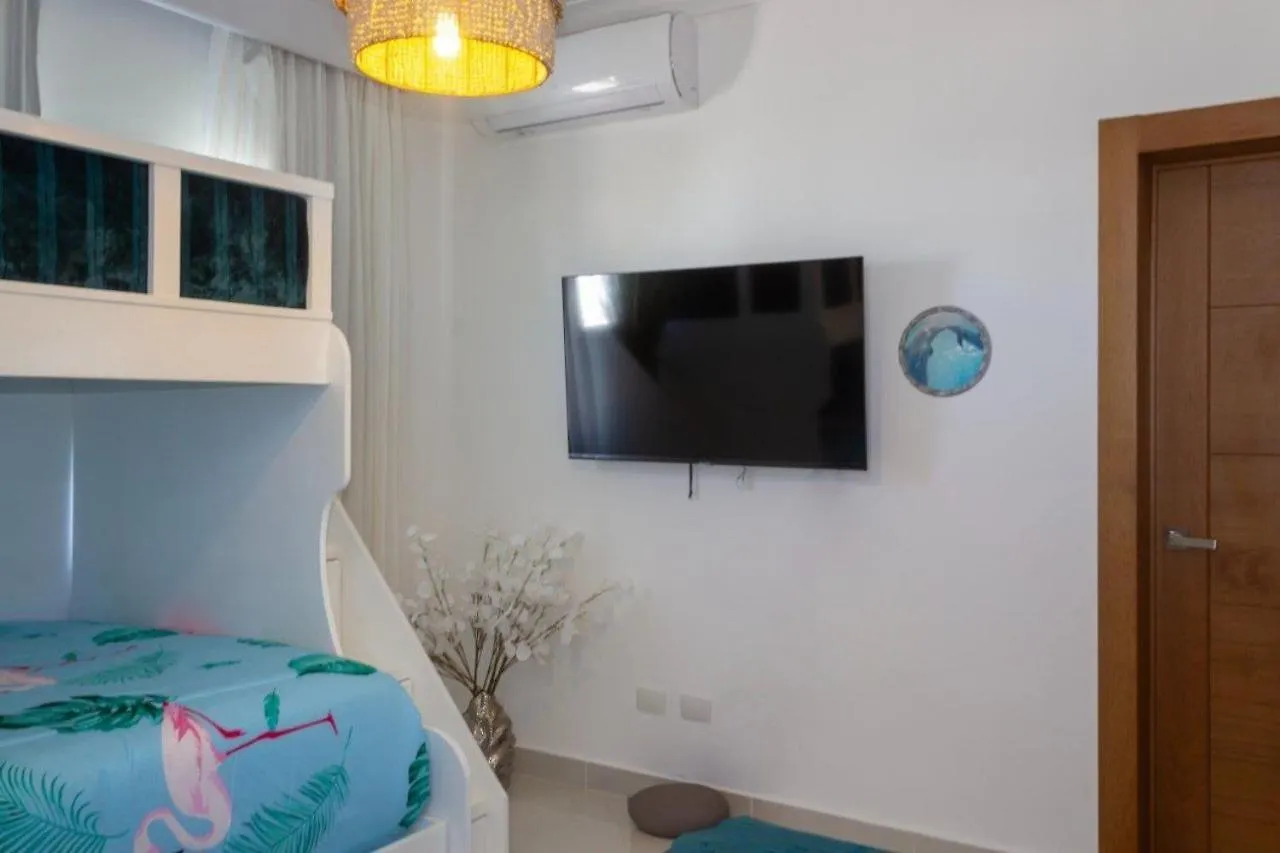 Semesterbostad Dream Villa With Pool & Garden View In Vista Cana Punta Cana